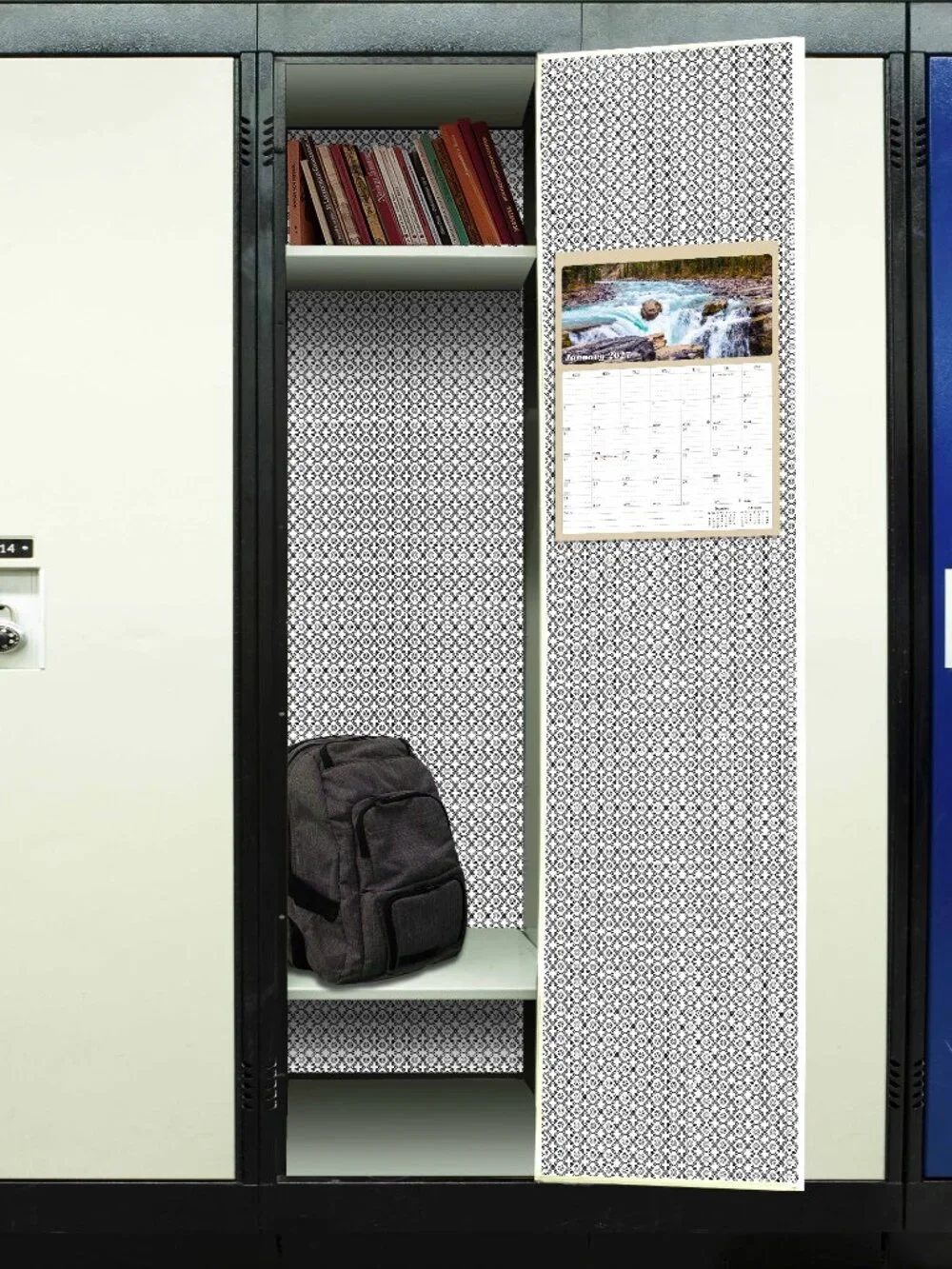 2027 Calendar Magnetic Peel & Stick 12 Months 8.5